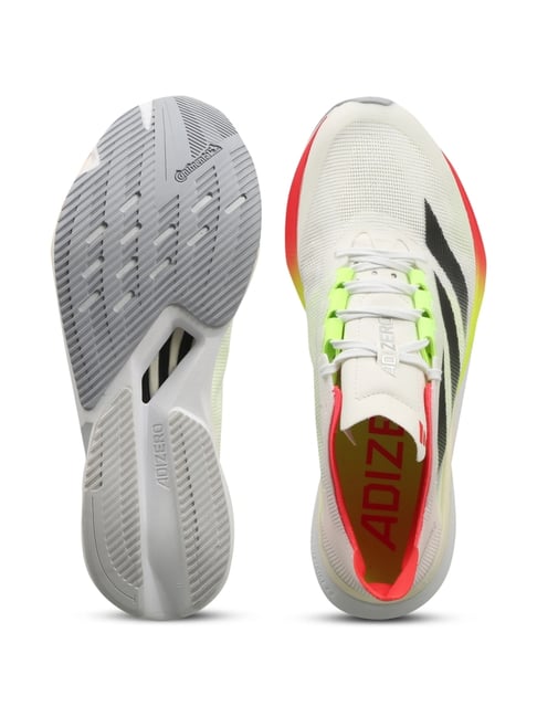 Adidas Men's ADIZERO BOSTON 12 M White Running Shoes