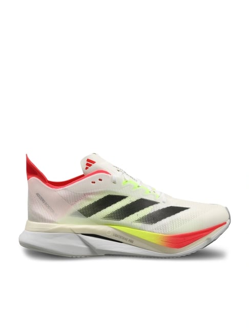 Adidas Men's ADIZERO BOSTON 12 M White Running Shoes