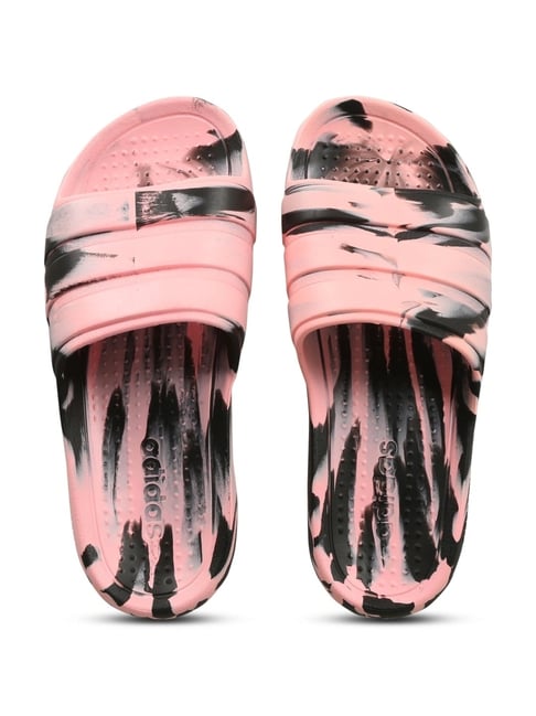 Adidas Men's ADILETTE FLOW UNISEX Pink Slides-picture-35