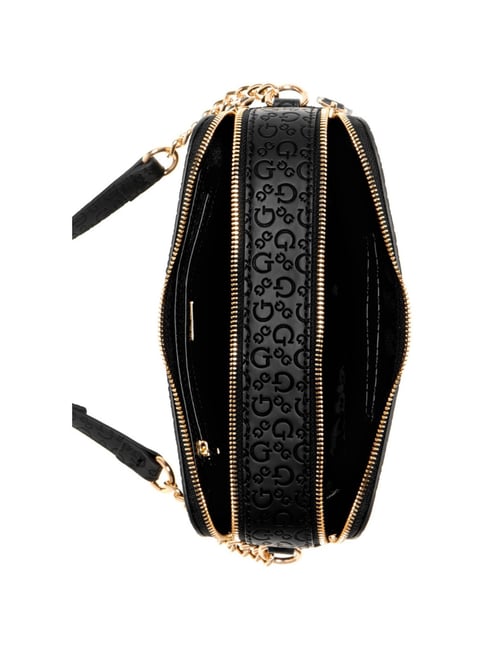 Guess Black ZAKARIA Logo Cross Body Bag
