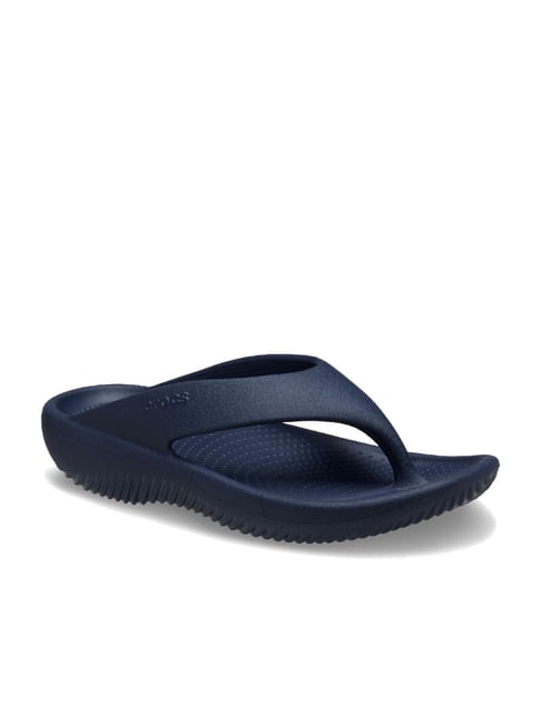Crocs Women's Mellow Recovery Navy Flip Flops