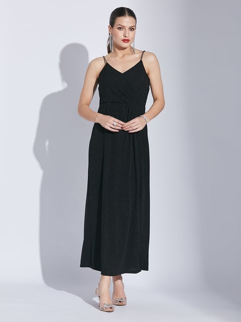 sachin and babi light blue dress Women's Casual Black Dresses