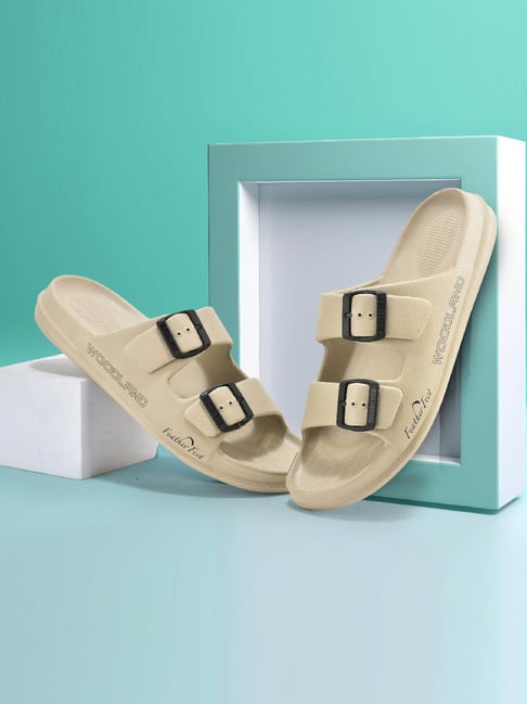 woodland men's khaki casual sandals