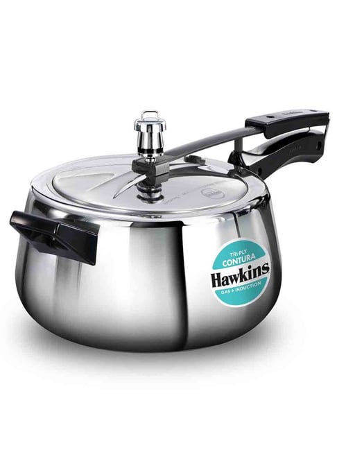 Hawkins L Triply Contura Pressure Cooker, Triply Induction - Main Image