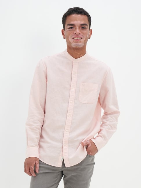 American Eagle Pink Regular Fit Shirt-picture-32