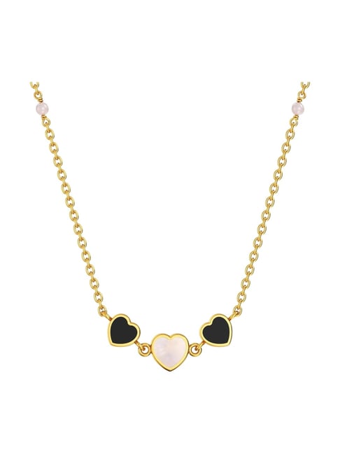 Joyalukkas 22k (916) Heart Glow Gold Necklace For Women