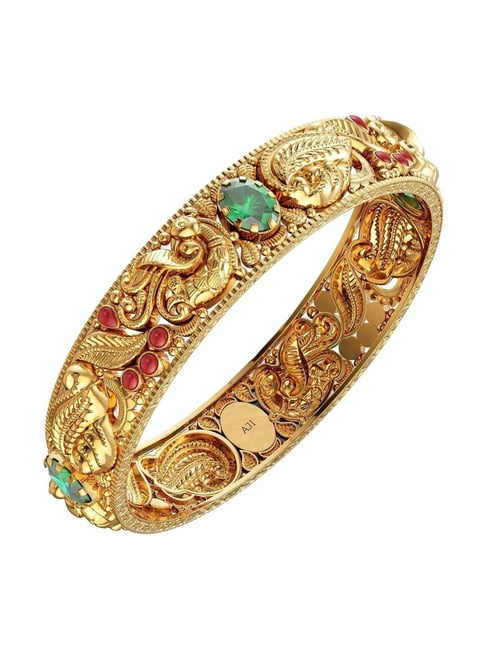 Joyalukkas Jewellery Joyalukkas Antique Bangles JA85VRYXM4 Gold