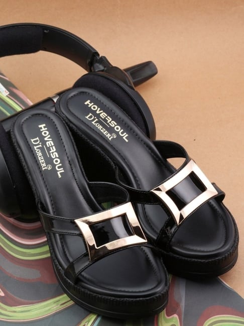 Hoversoul X D'Lorzeri Women's Ombre Black Wedges-picture-47