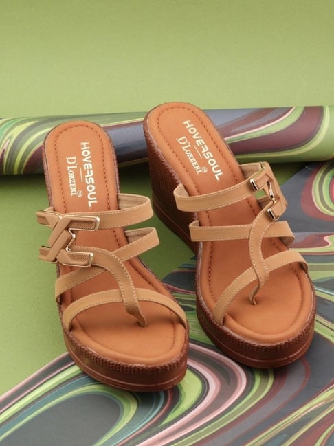 Hoversoul X D'Lorzeri Women's Rayo Tan Wedges-picture-26