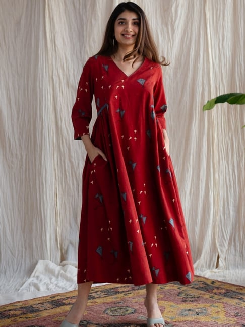 sachin and babi light blue dress Zaibehoor's Embroidery Kurti (Indian Chicken Kari)– zaibehoor main image 1