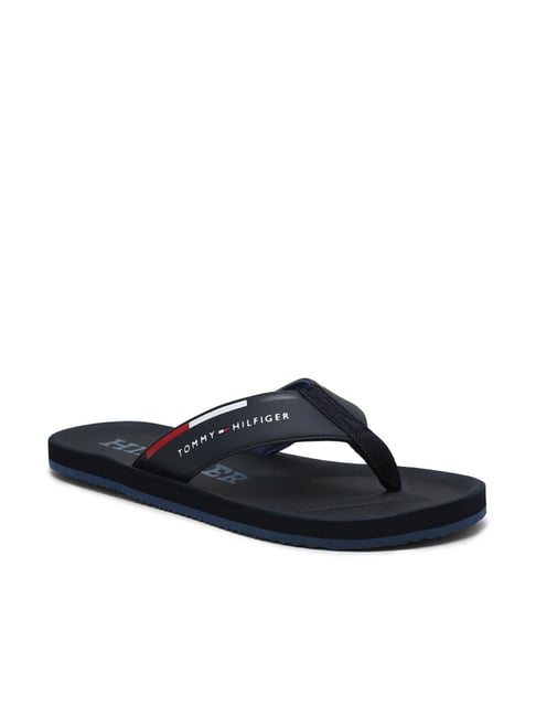 Tommy Hilfiger Men's Blue Flip Flops-picture-28