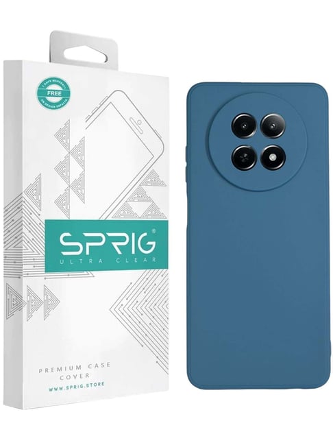 Sprig Back Cover for Realme 13 5G (Blue)-picture-34