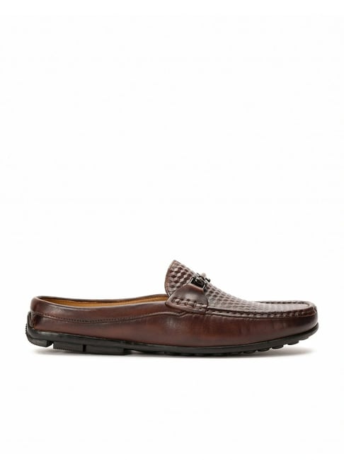 Rare Rabbit Men's Brown Mule Shoes-picture-16