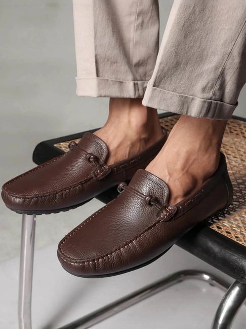 Rare Rabbit Men's Brown Loafers-picture-38