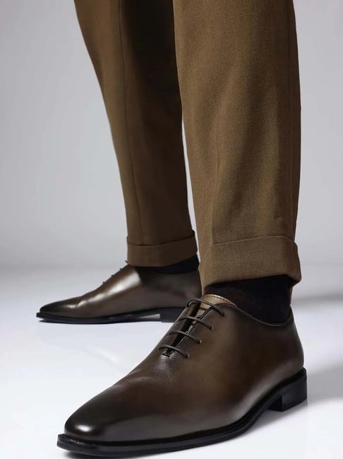 Rare Rabbit Men's Brown Oxford Shoes-image-29