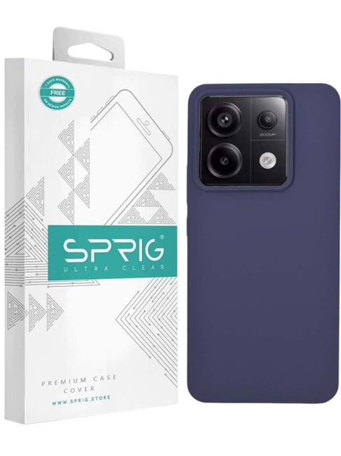 Sprig Back Cover for POCO X6 (Blue)-picture-34