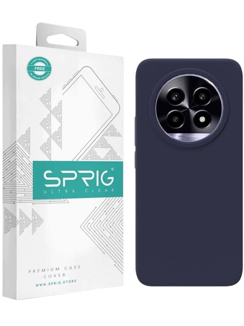 Sprig Back Cover for REALME 13 PRO (Blue)-picture-24
