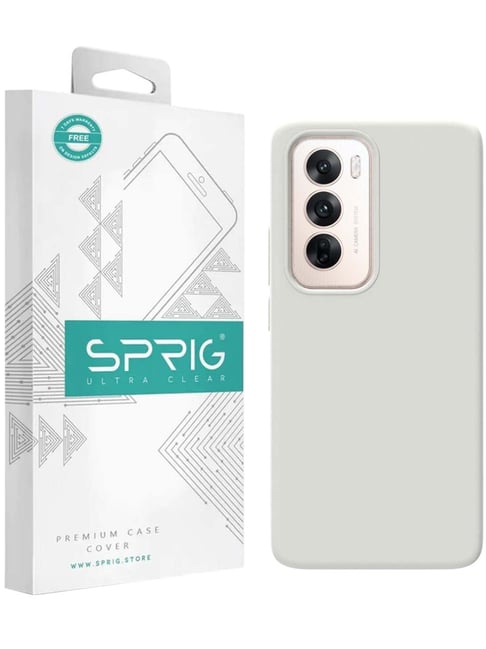 Sprig Back Cover for Oppo Reno 12 Pro 5G (Grey)-picture-36
