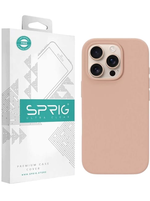 Sprig Back Cover for iPhone 16 Pro (Pink)-picture-44