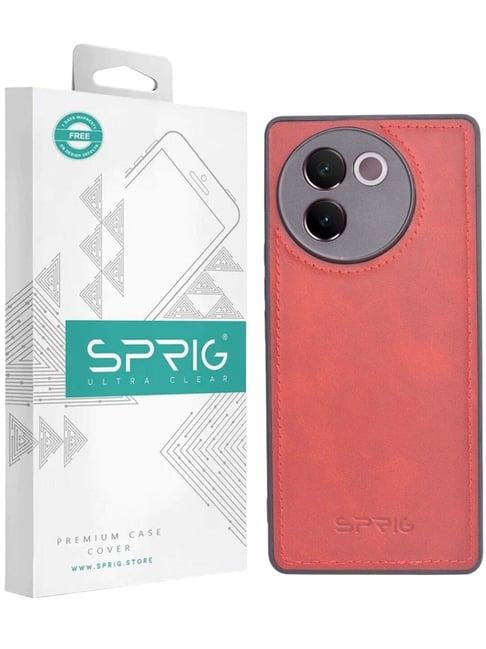 Sprig Back Cover for Vivo V30E 5G (Red)-picture-45