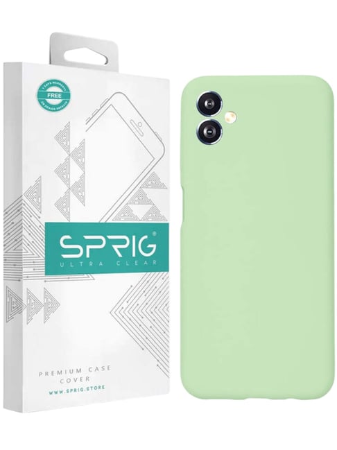 Sprig Liquid Silicone Back Cover for Samsung F14 5G (Green)-picture-23