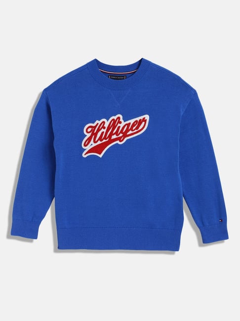 Tommy Hilfiger Boys Blue Sweaters Cardigans-picture-12