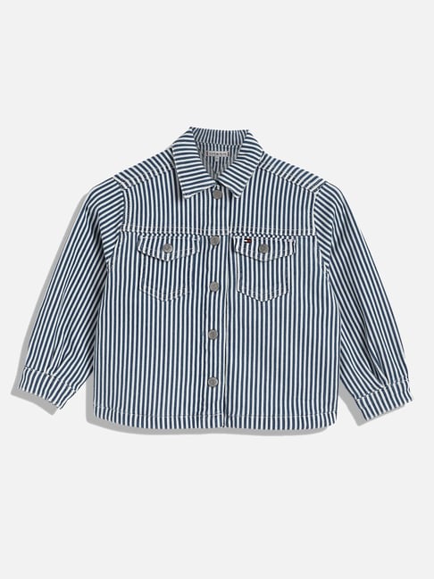 Buy Tommy Hilfiger Girls Blue Jacket at Best Price Tata CLiQ