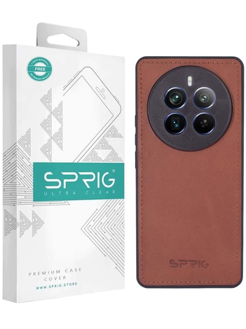 Sprig Back Cover for REALME 12 PRO (Brown)-picture-30