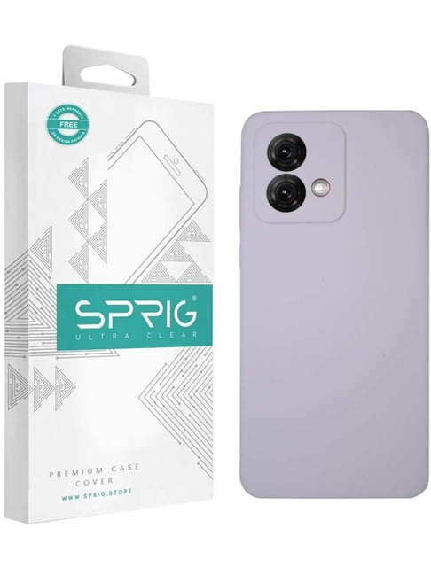 Sprig Liquid Silicone Back Cover for MOTOROLA g84 5G (White)-picture-34