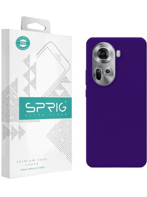 Sprig Back Cover for Oppo Reno 11 5G (Purple)-picture-42