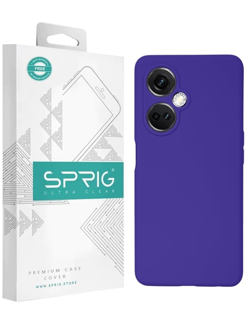 Sprig Liquid Silicone Back Cover for Oneplus Nord CE 3 5G (Purple)-picture-20