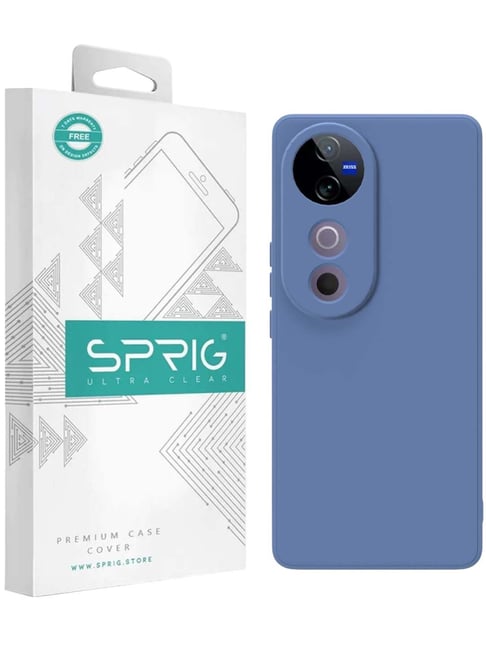 Sprig Back Cover for VIVO V40 (Grey)-picture-27