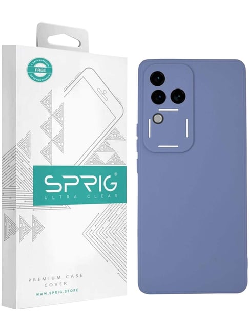 Sprig Back Cover for Vivo v30 Pro (Grey)-picture-16