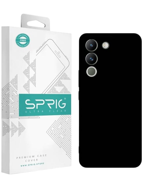 Sprig Back Cover for VIVO Y200 5G (Black)-picture-14