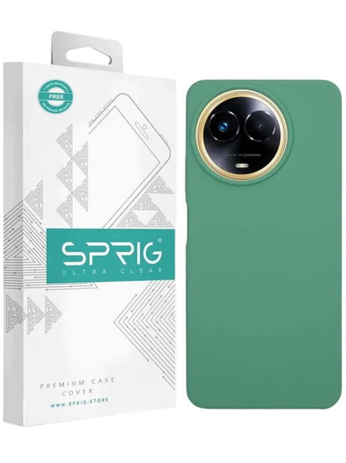 Sprig Back Cover for Realme C67 5G (Green)-picture-40