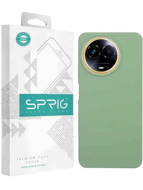 Sprig Back Cover for Realme C67 5G (Green)-picture-47
