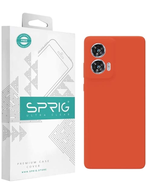 Sprig Back Cover for MOTOROLA EDGE 50 FUSION (Orange)-picture-33