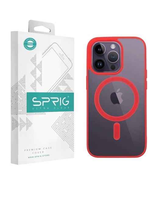Sprig Back Cover for APPLE iPhone 14 Pro (Red)-picture-37