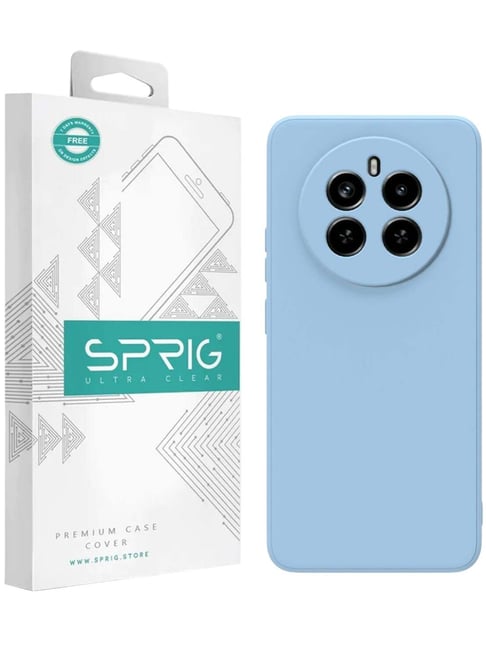 Sprig Back Cover for Realme Narzo 70 5G (Blue)-picture-13