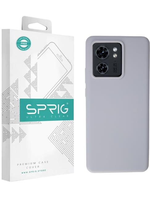 Sprig Back Cover for MOTOROLA EDGE 40 (Grey)-picture-19