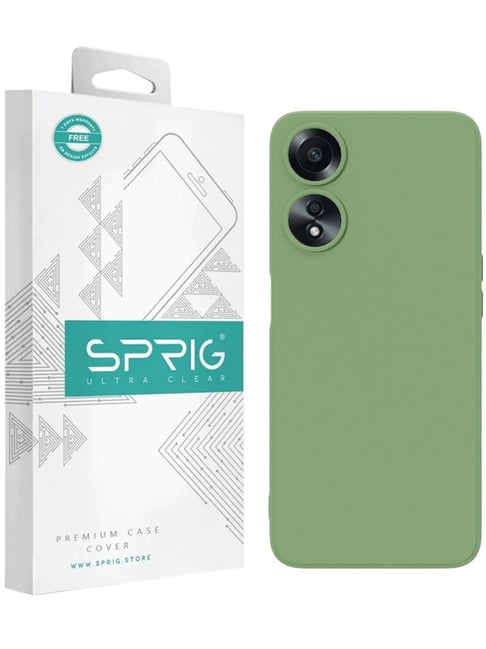 Sprig Back Cover for OPPO A78 5G (Green)-picture-10