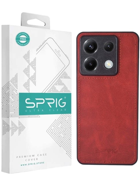 Sprig Back Cover for POCO X6 (Red)-picture-31