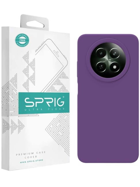 Sprig Back Cover for Realme 13 5G (Purple)-picture-30