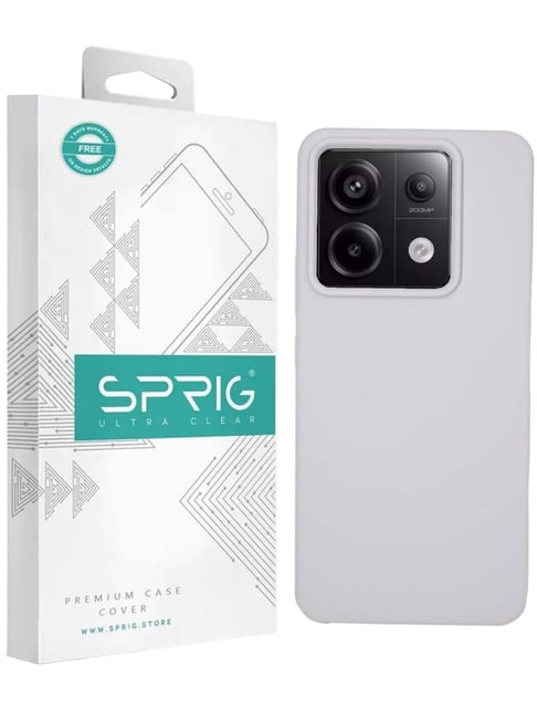 Sprig Back Cover for Poco X6 (Grey)-picture-10
