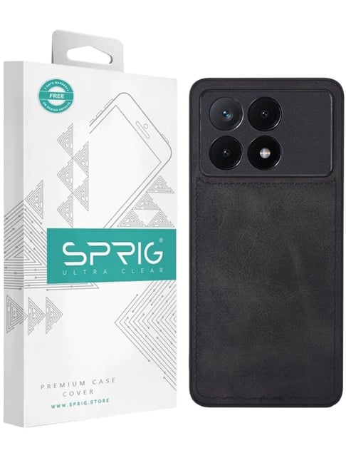 Sprig Back Cover for Poco X6 Pro 5G (Black)-picture-29