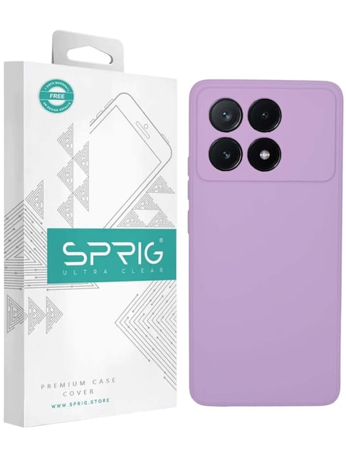 Sprig Back Cover for Poco X6 Pro (Purple)-picture-27