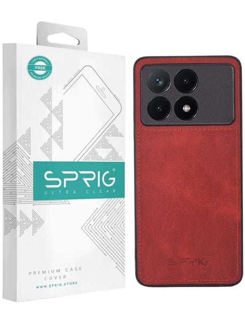 Sprig Back Cover for POCO X6 Pro 5G (Red)-picture-24