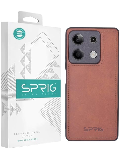 Sprig Back Cover for POCO X6 NEO 5G (Brown)-picture-18