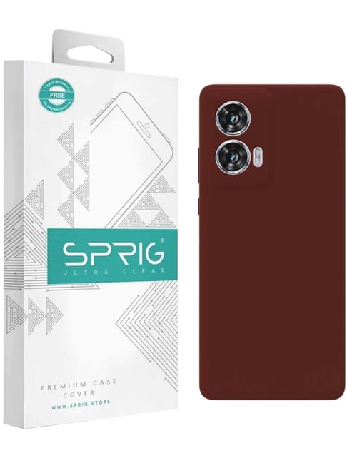 Sprig Back Cover for MOTOROLA EDGE 50 FUSION (Brown)-picture-10