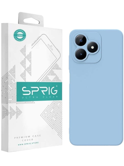 Sprig Back Cover for Realme C51 5G (Blue)-picture-38
